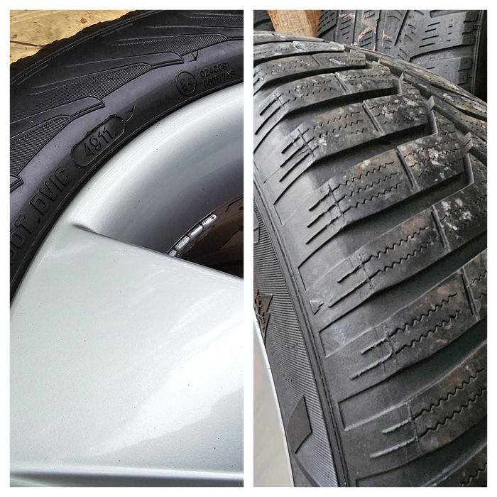 Jante aliaj 16" Skoda Octavia 2/3/4-cu anvelope iarna M+S 205/55/16