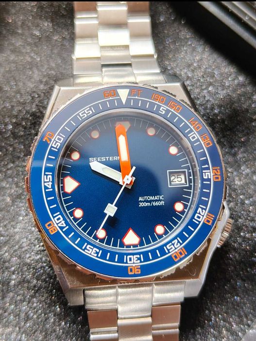 Seestern Sub 600T (Doxa) Version 3, auto, ceramic, фул сет, разменям