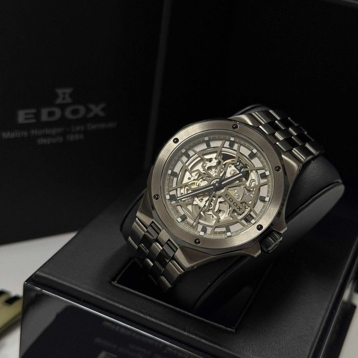 Edox Delfin Mecano Skeleton Automatic