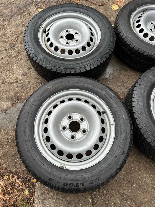 4бр. OEM железни джанти 16" VW Transporter T5, T6