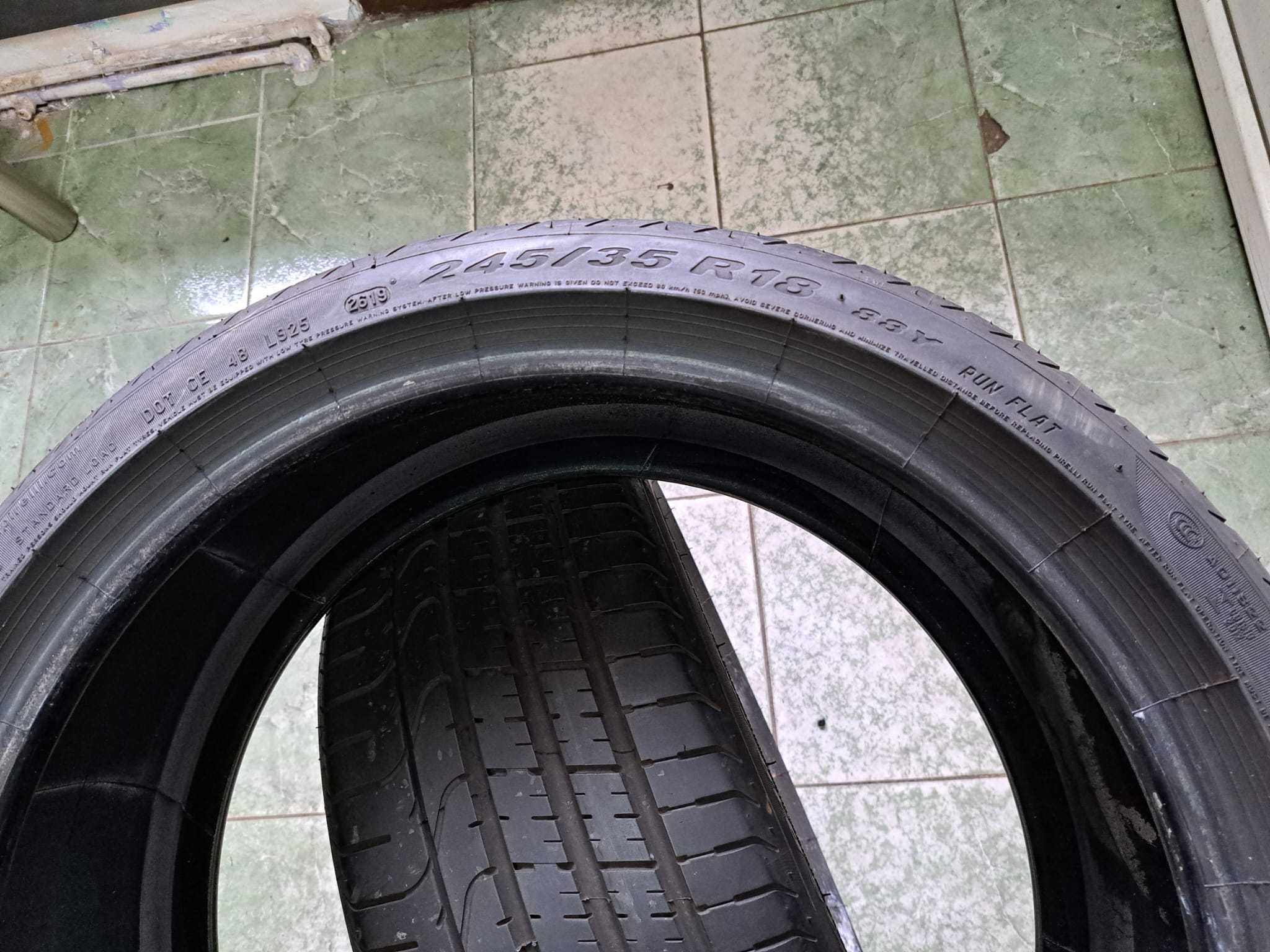 2 anvelope 245/35 R18 Pirelli RFT