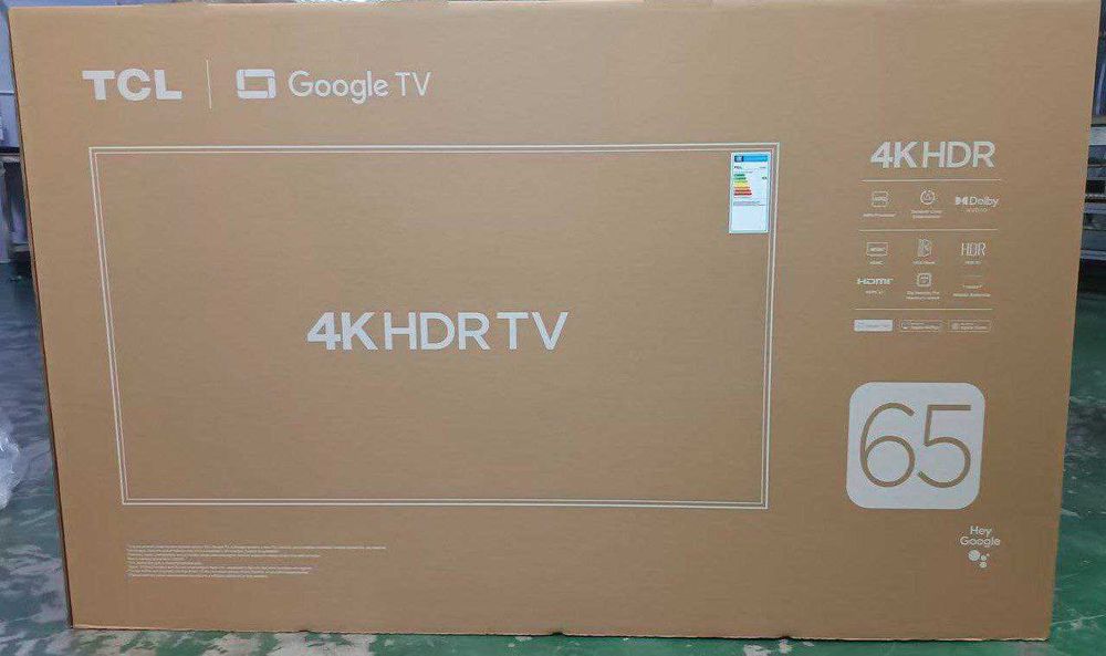 Телевизор TCL 65 4K HDR все типы телевизор есть