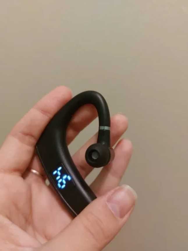 Беспроводные Bluetooth наушники с цифровым дисплеем