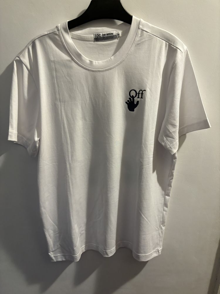 Tricou Off White Reflective S Alb