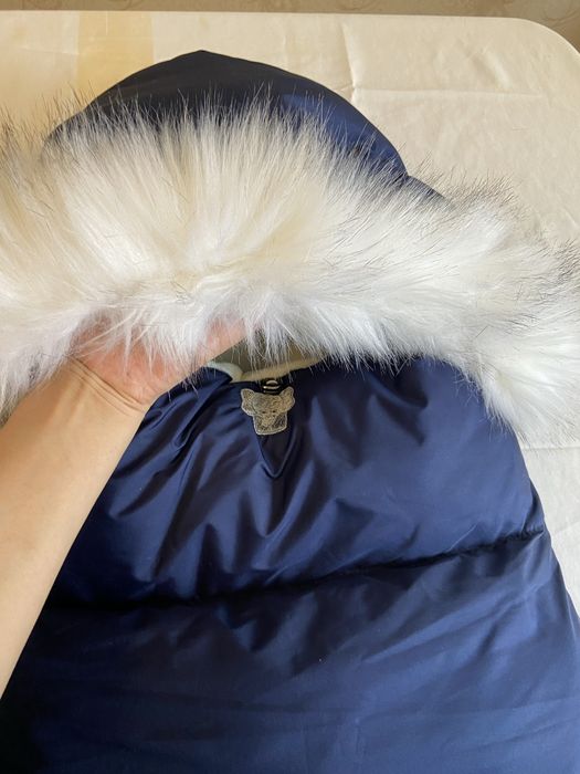 Комбинезон для новорожденного мальчика для девочки конверт зима