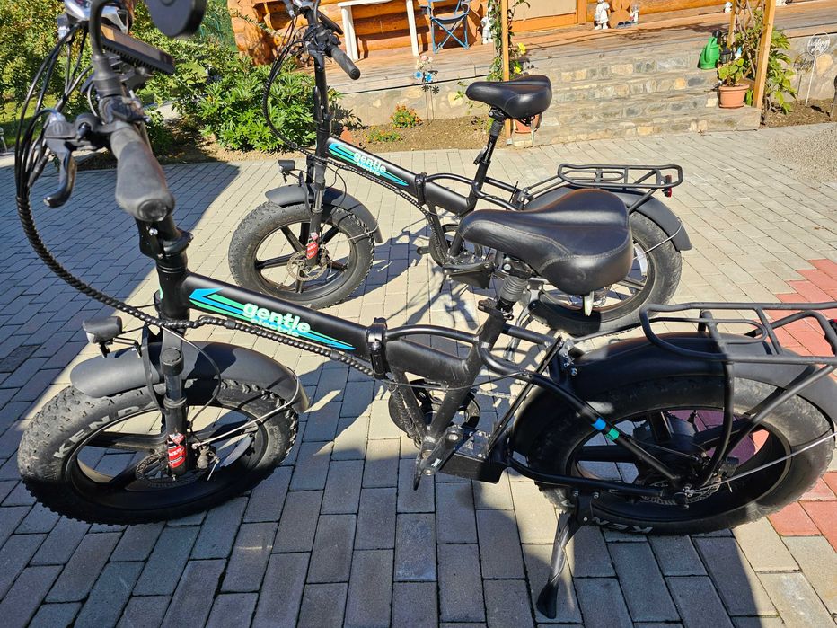 2 piese Bicicletă electrică FATBIKE pliabilă second-hand