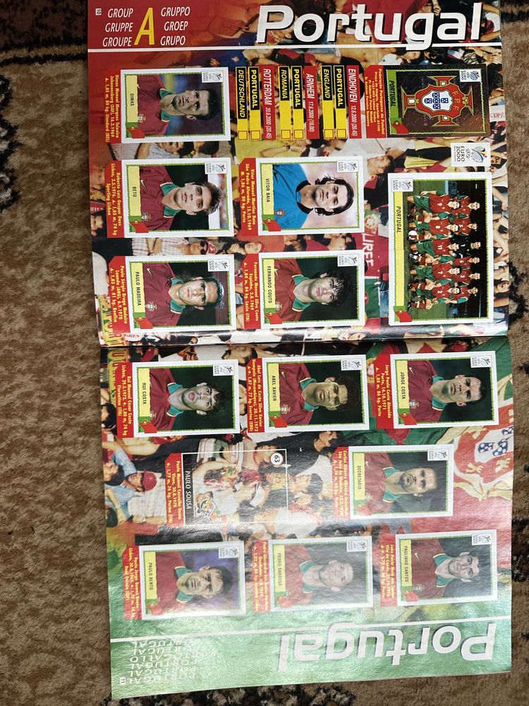 Panini албум Euro 2000