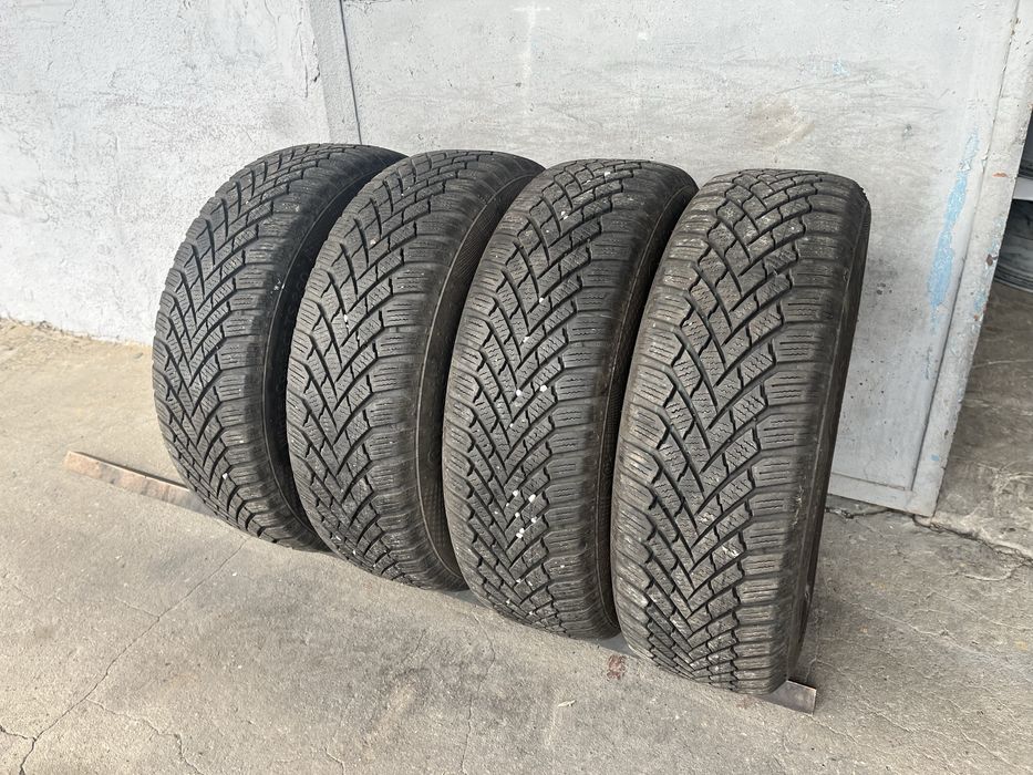 4 бр. зимни гуми 175/65/14 Continental 6 mm DOT 2917