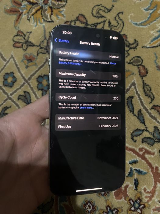 iPhone 16pro 128gb