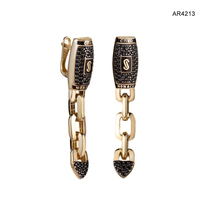 Cercei Aur 14k Monaco Chain model ARJEWELS AR4213