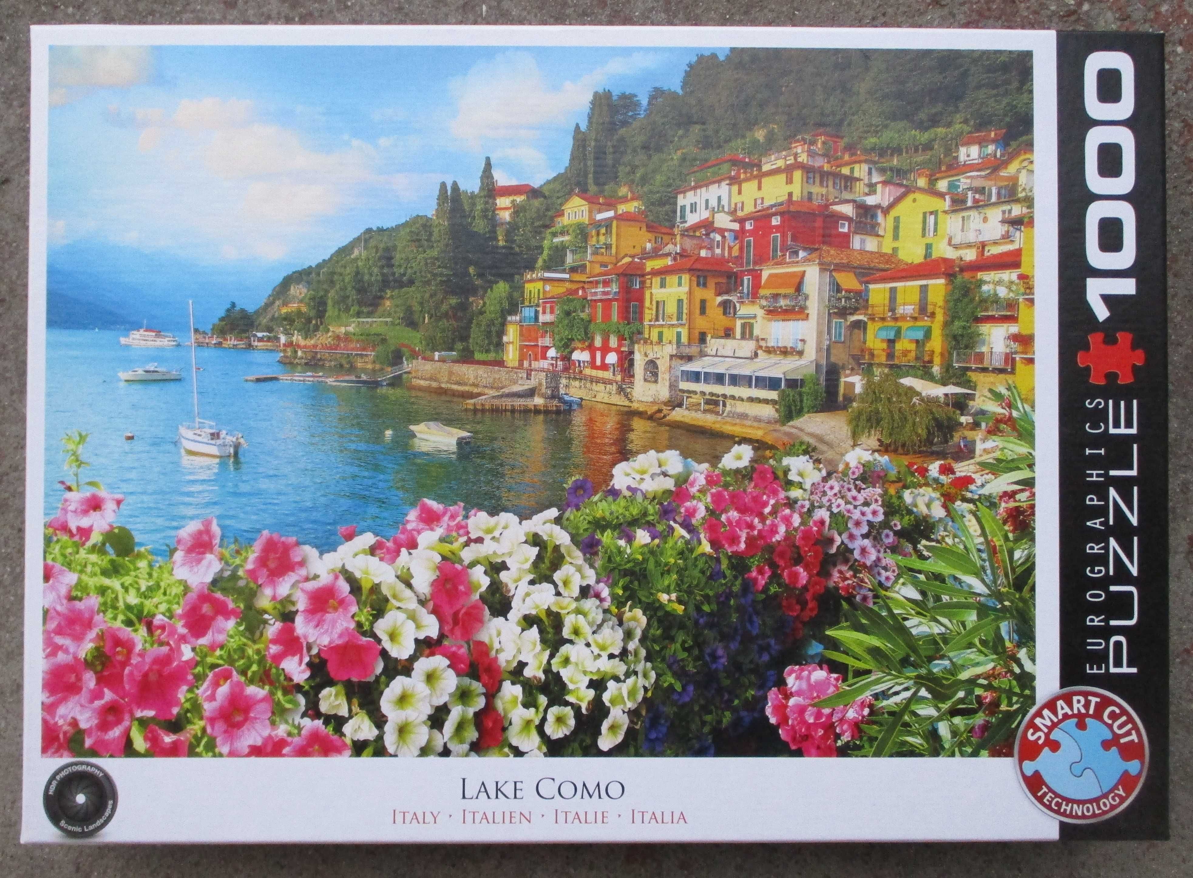Пъзел Eurographics - Lake Como