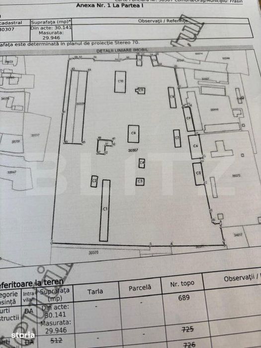 Ideal pentru afacere! Teren industrial cu hale si curent trifazic, zon