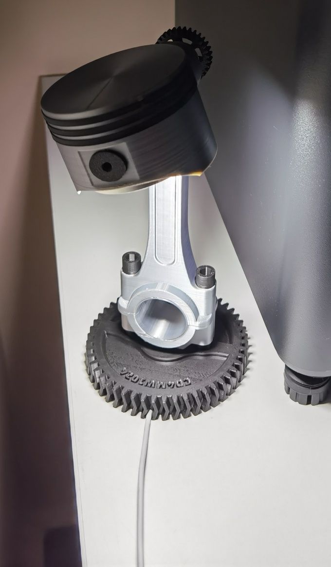 Veioză Tip Piston cu LED USB