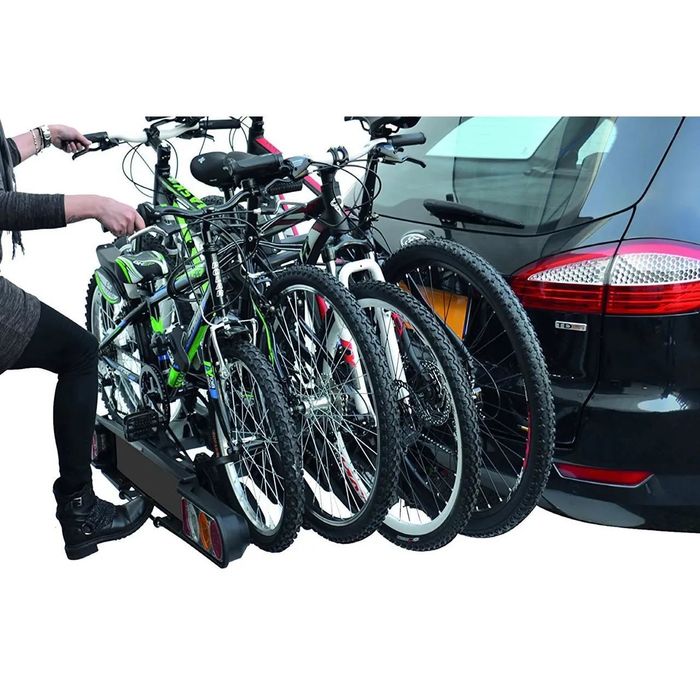 Suport biciclete Peruzzo Pure Instinct 708/4 cu prindere pe carligul de remorcare - pentru 4 biciclete,Nou_Emitem Factura & Garantie,