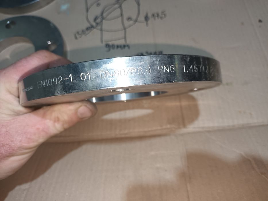 Flanșe inox 3 toli grosime 19 mm