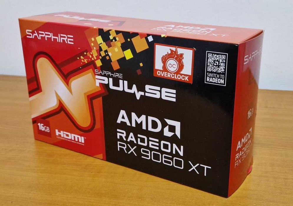 Sapphire Pulse AMD Radeon RX 9060 XT 16GB