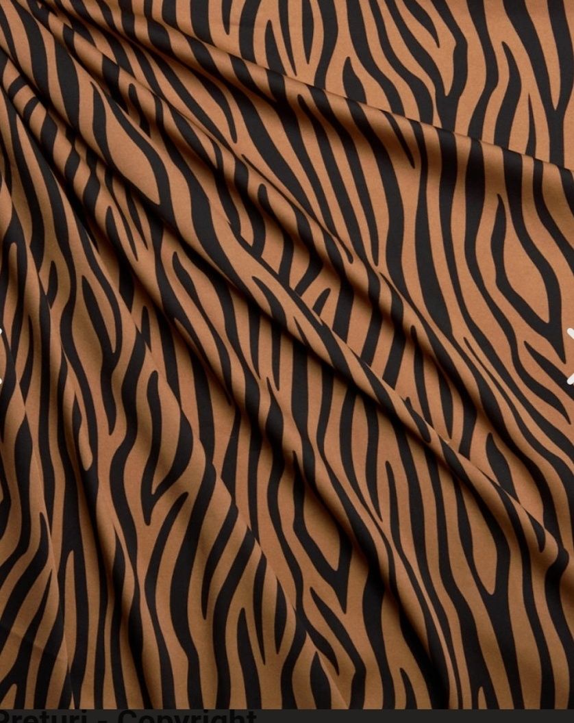 Fuste satin, maxi,  imprimate, croiala lejera