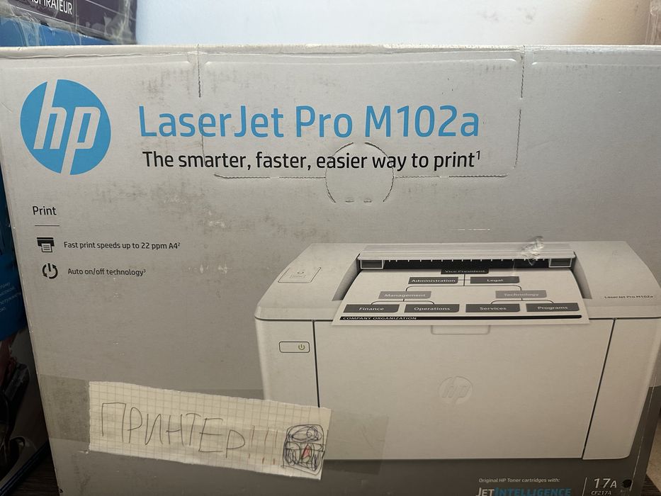Принтер HP LaserJet Pro M102a