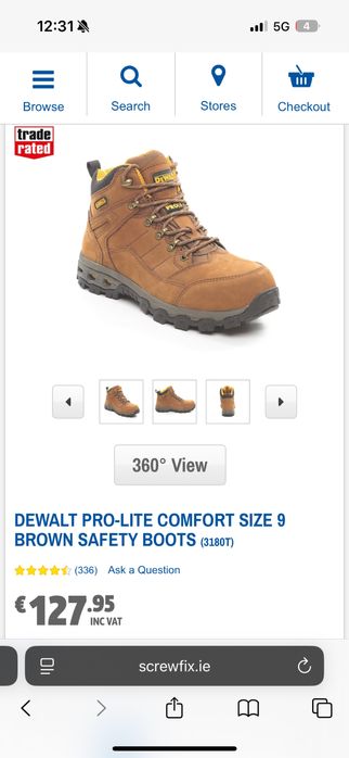 Dewalt работни обувки