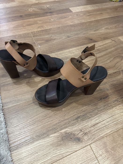 Vand sandale dama, piele naturala, La Campania Natural, marime 37