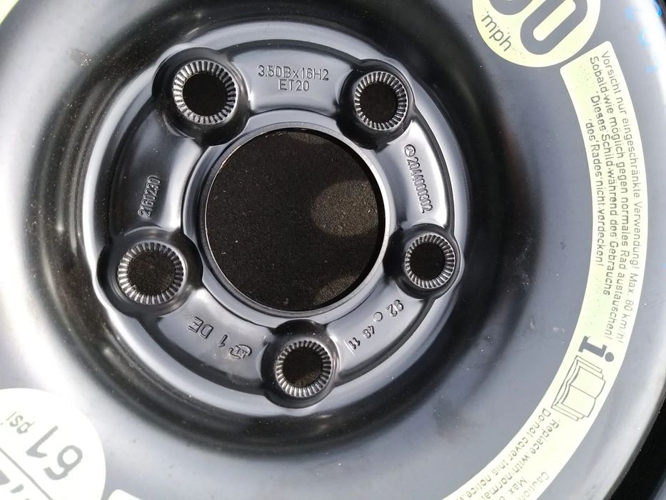 Roata rezerva r16 mercedes c class w204 2044000302