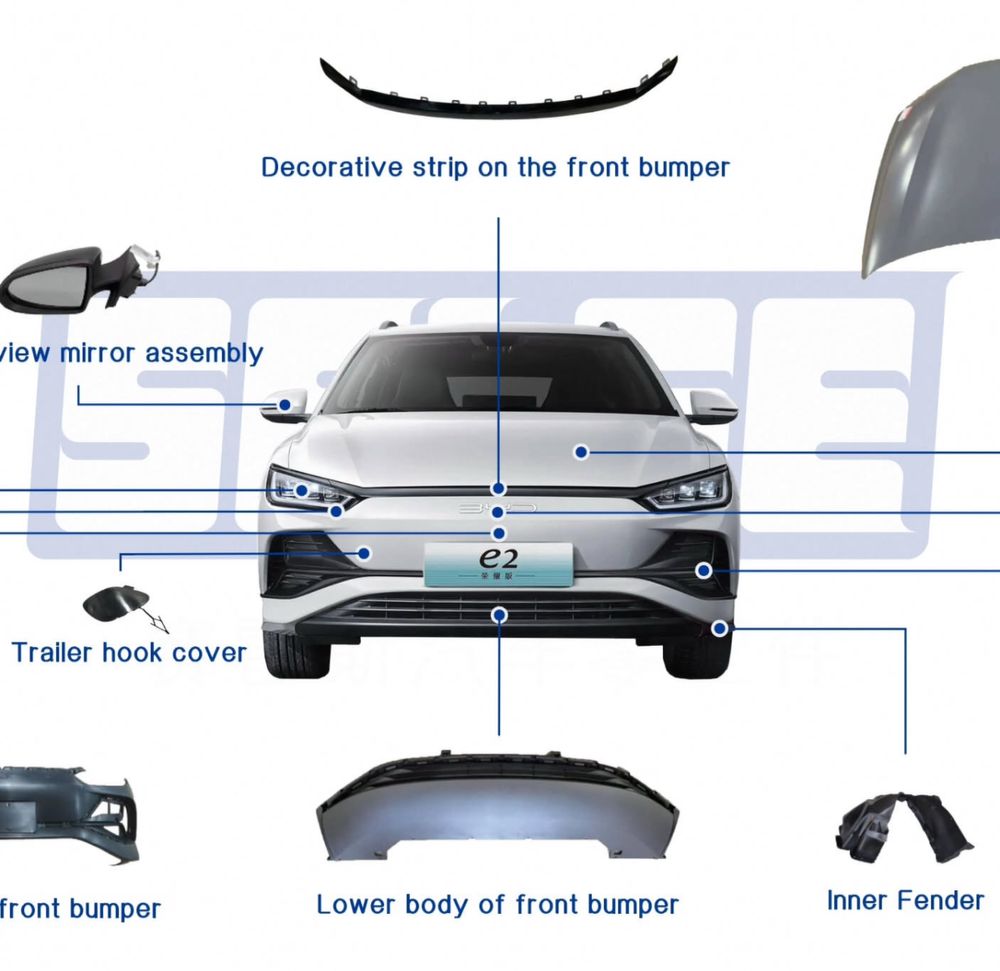 Byd  e2 uchun avto zapchastlar