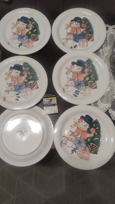 Керамични италиански чинии