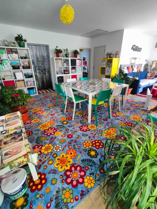 Mochetă colorată copii – grădinițe, camere de joacă, afterschool