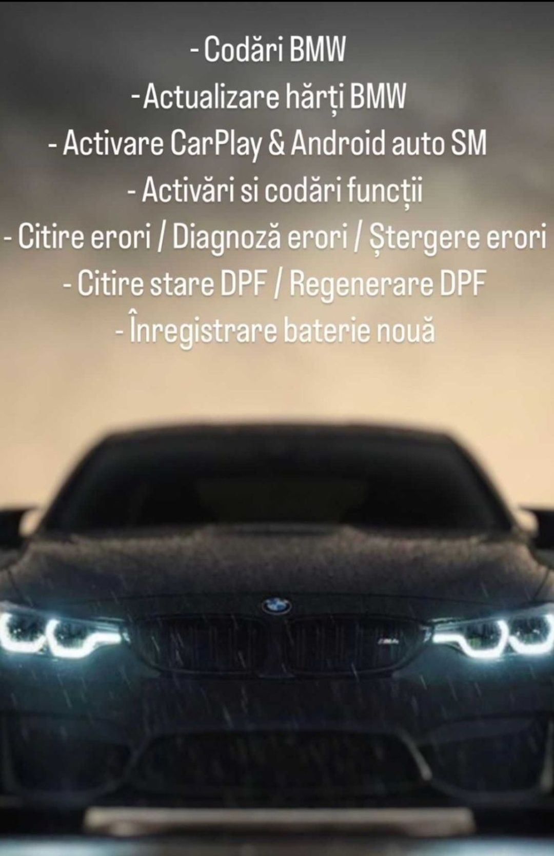 Activare CarPlay BMW | Codari BMW | Actualizare harti BMW