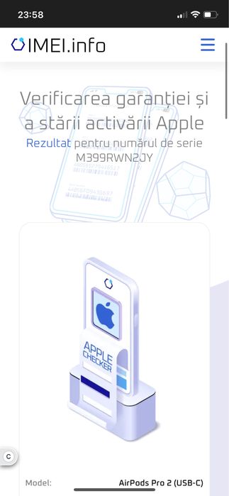 Căști Airpods Pro 2 (USB-C) Noi, sigilate