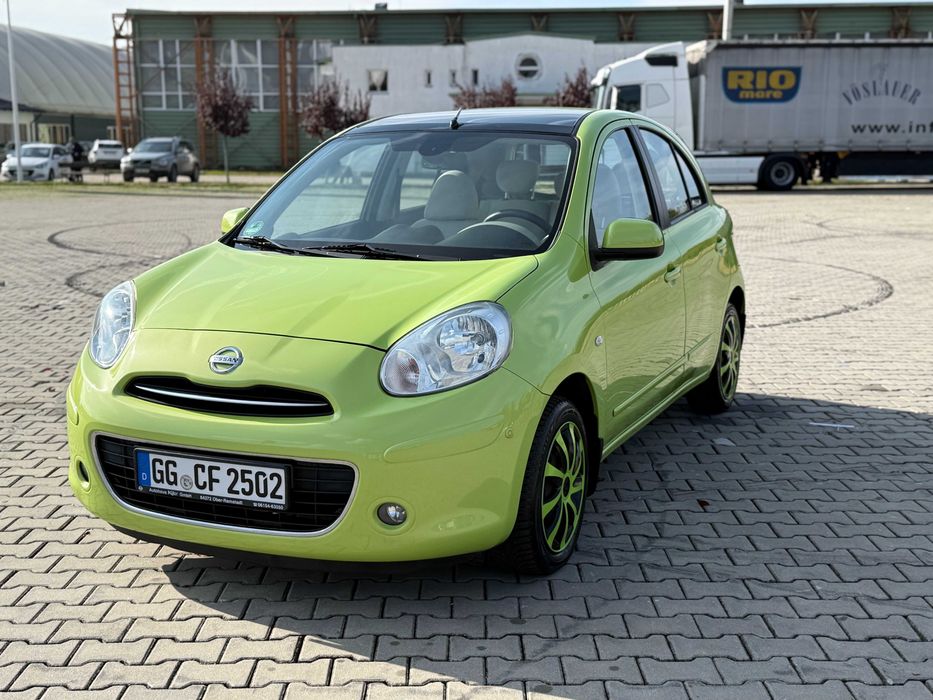 Nissan Micra-Euro5,Benzina,Panoramic,Navigatie,Incalzire scaune