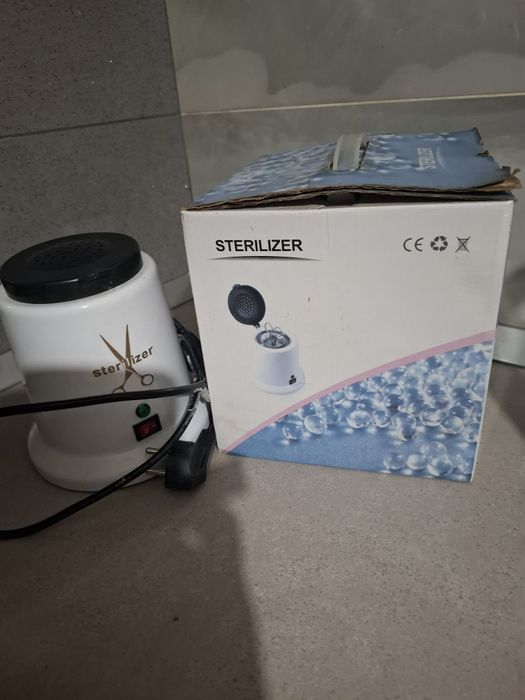 Sterilizator manichiura foarfece cu bile de cuartz