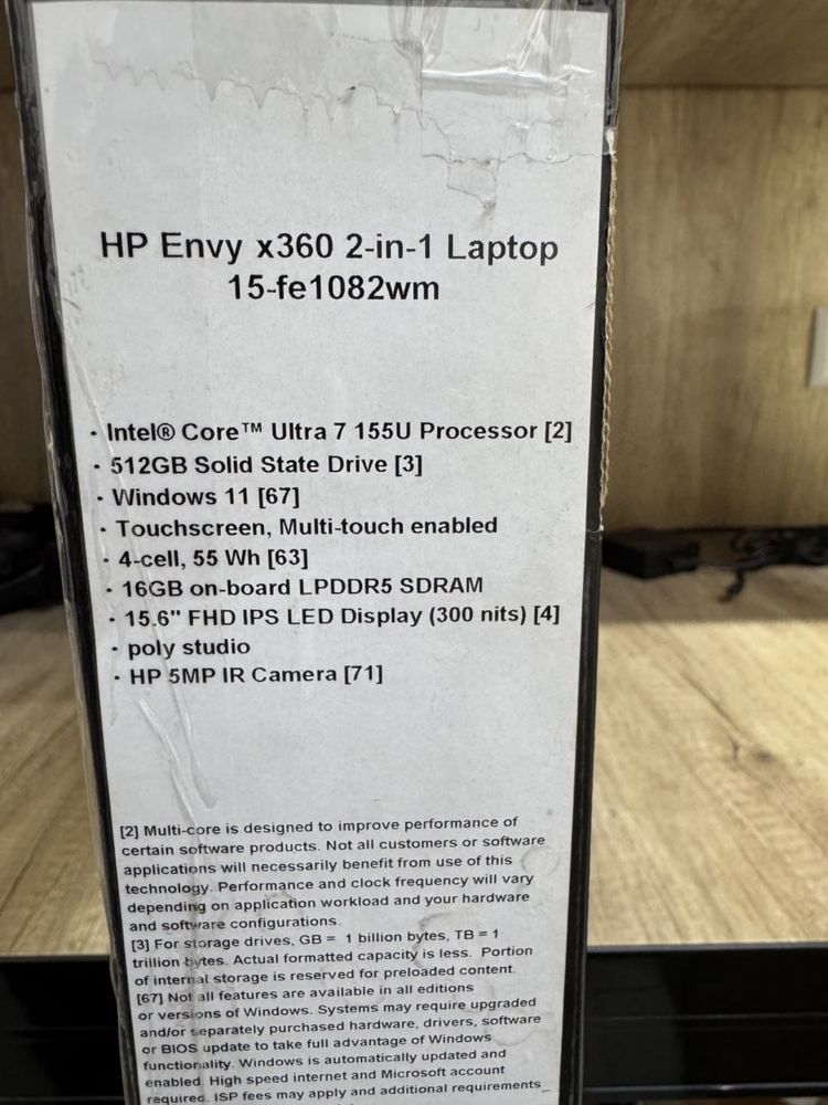 Hp Envy 360 2 в 1 OLED 760тыс новый