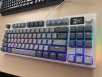 Tastatura mecanica Gaming, Iluminata, Display