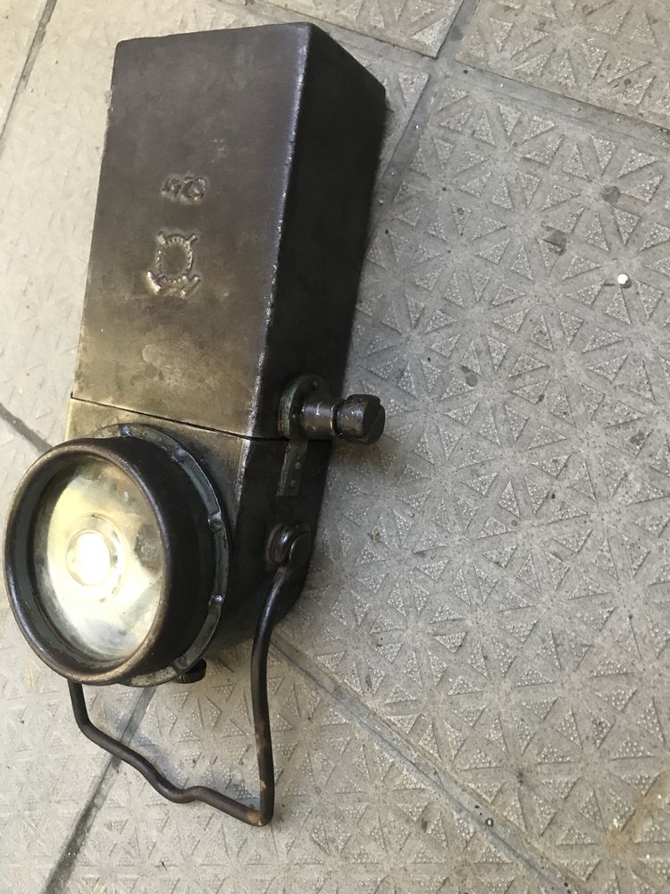 Lampa , lanterna, felinar veche germana miner