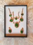 Set bijuterii Emporia Lantisor cercei bratara Placate cu aur