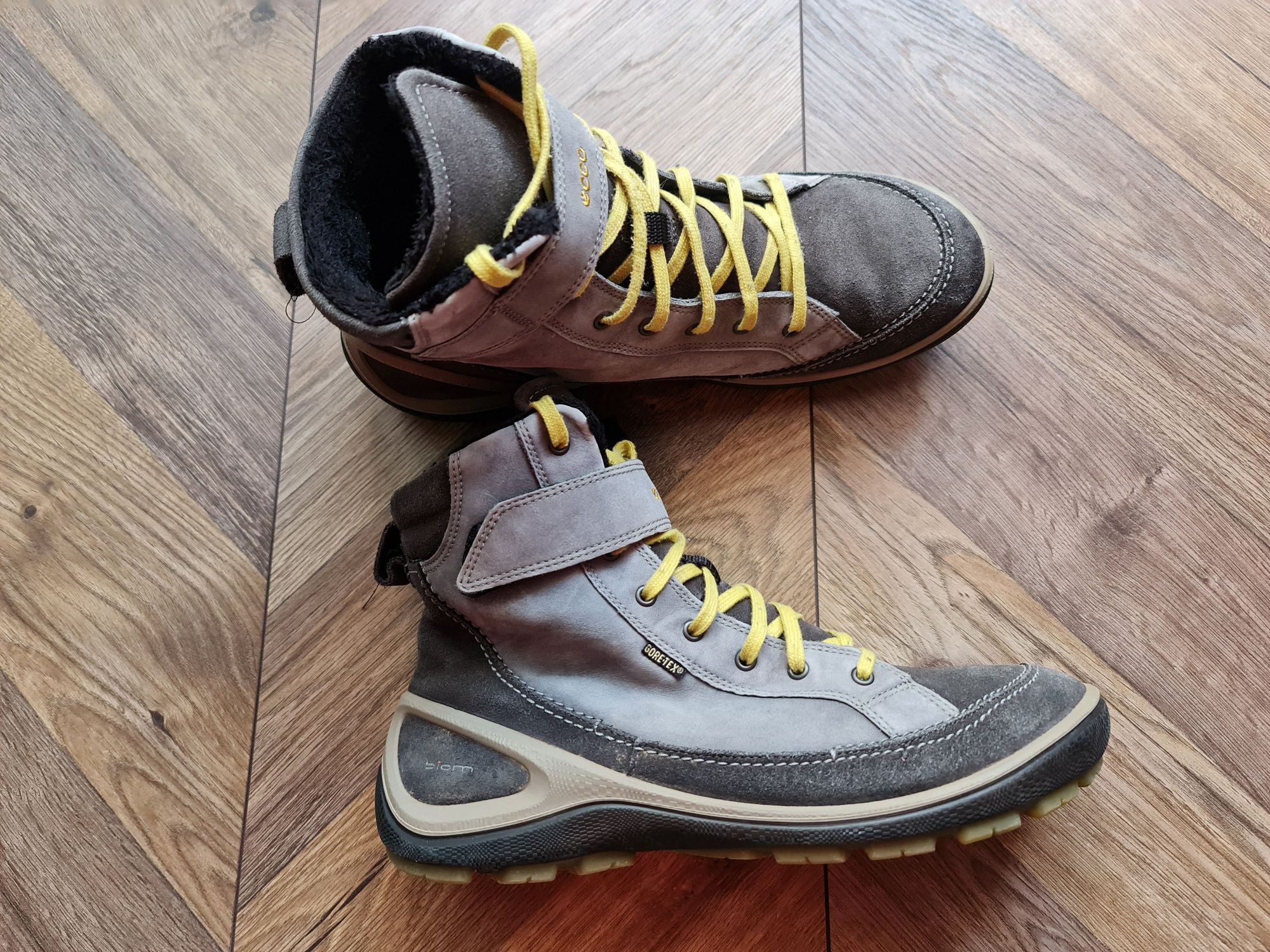 Ghete ECCO Biom (piele, gore-tex)