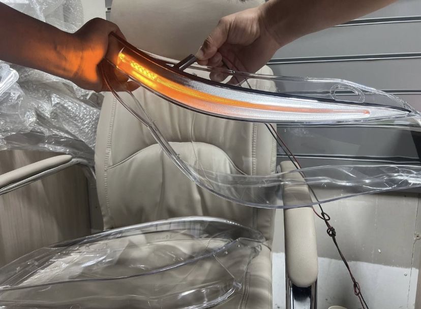 Стекло фары BMW E60 рестайл бмв е 60