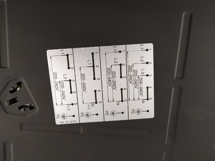 Miele Дизайнерски Керамичен плот за вграждане, котлон 80см KM 551 EDST