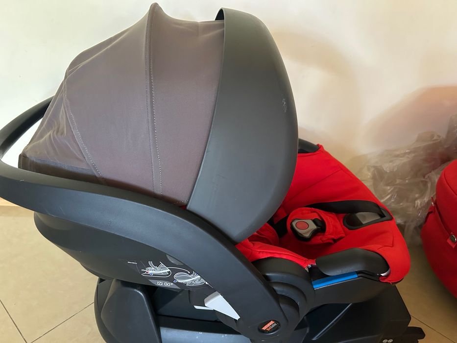 Бебешка Количка Stokke + кош за кола и ISOFIX