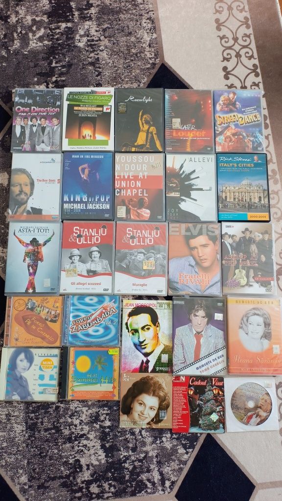Lot de DVD concerte pluse caste