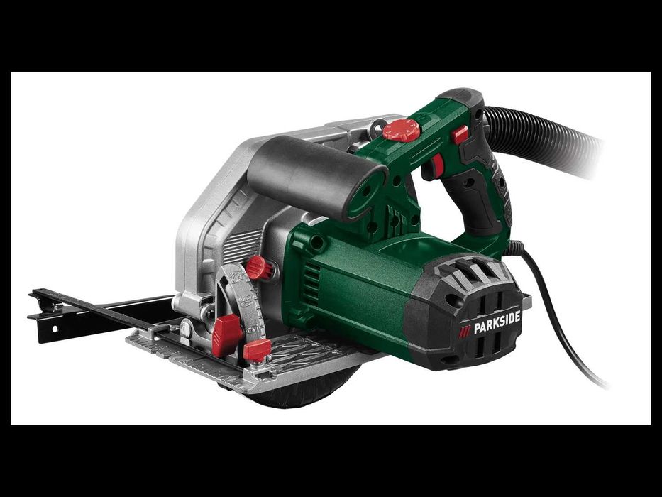 Електрически Ръчен Циркуляр Parkside 1350W 2бр. Диск за рязане