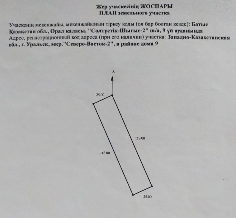 Коммерческий участок земли