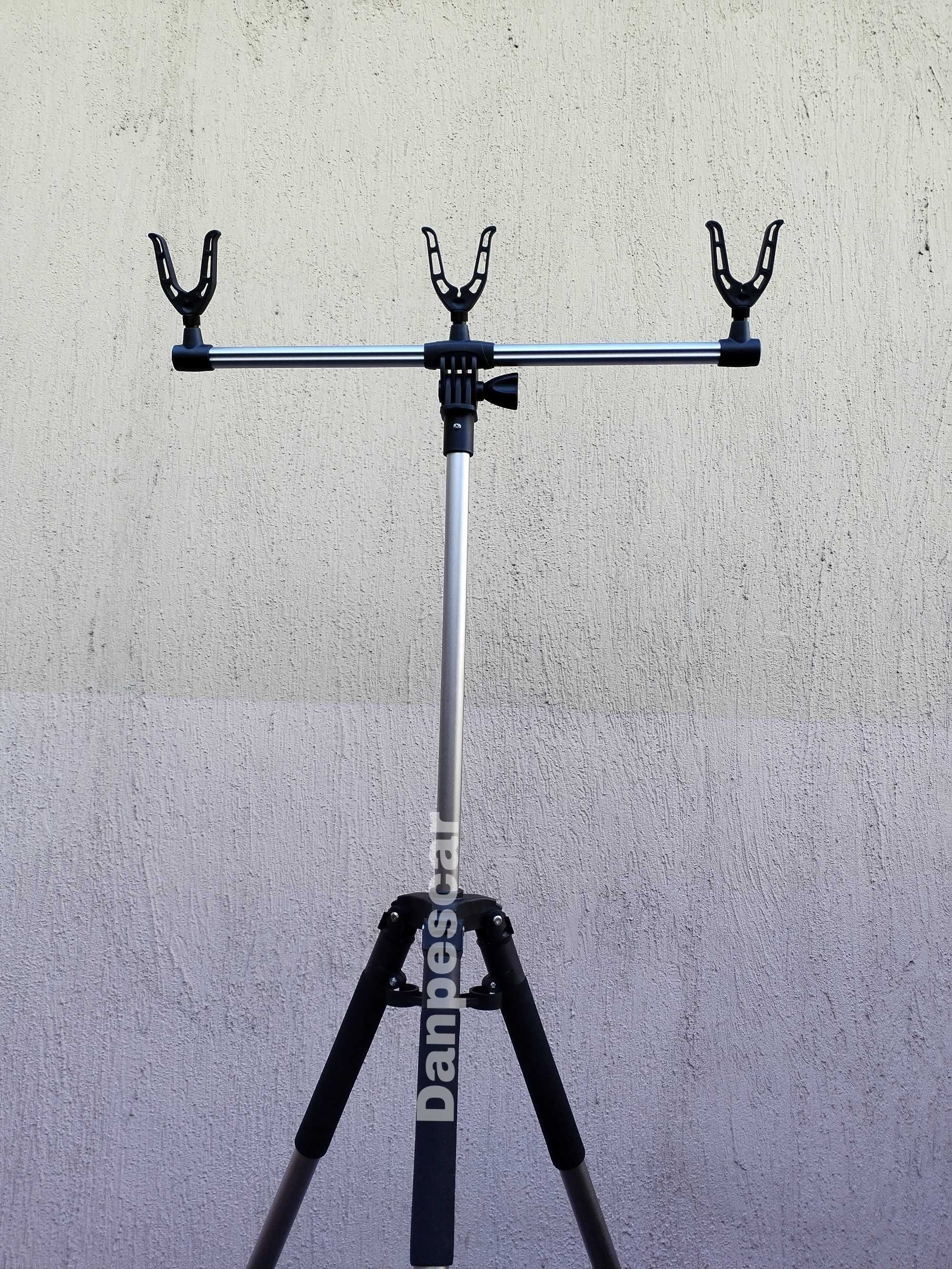 Rod pod Tripod XXL Robinhan pentru pescuit pe DUNARE sau Lac (SKY POD)