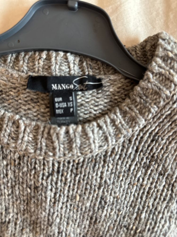 Зимние кофты mango zara massimo