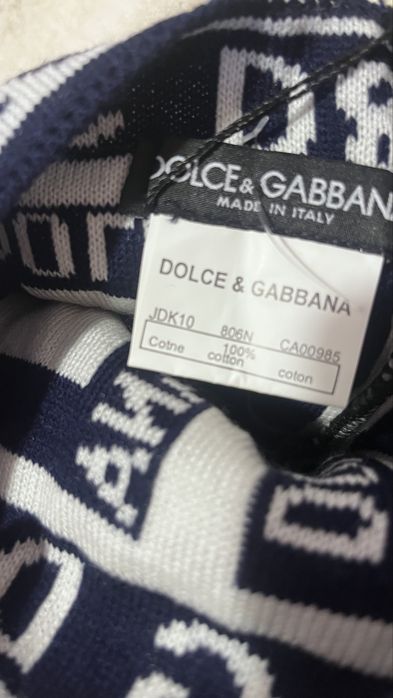 Beanie unisex Dolce Gabbana nou