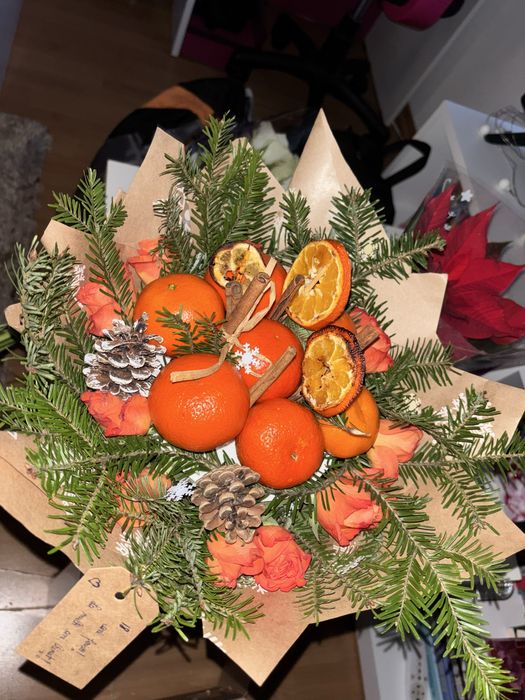 Cine mai vrea flori? Ia un buchet de mandarine