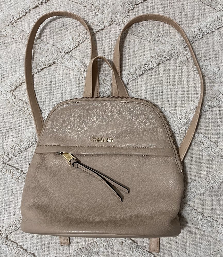 Rucsac Calvin Klein piele naturala