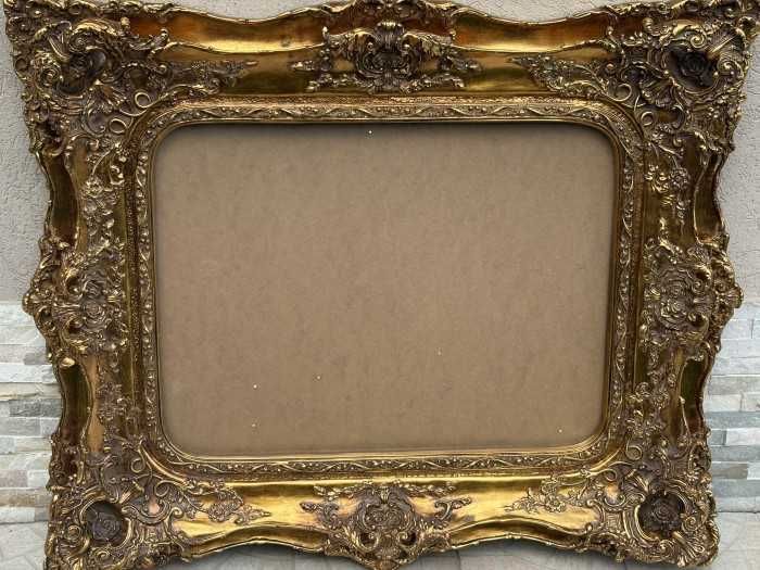 Impozanta rama-stil baroc-design floral-dimensiuni mari-Belgia