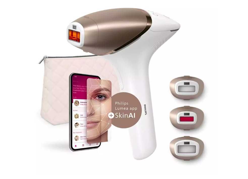 Фотоепилатор IPL Philips Lumea Series 9900 BRI973/00, Сензор Smartskin